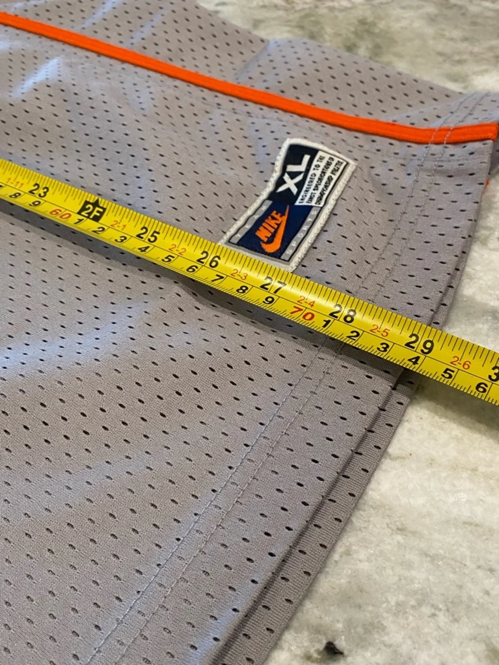 Vintage Nike Syracuse Carmelo Anthony #15 Jersey Youth XL Size 20 Gray NCAA
